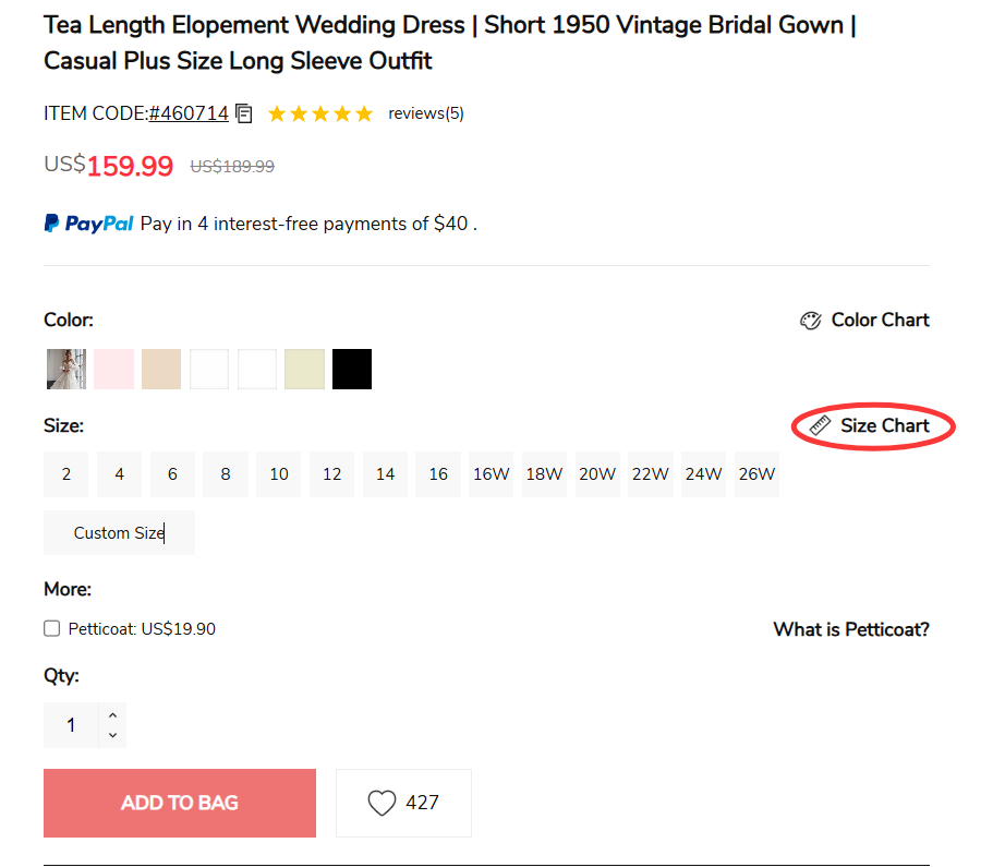 Sizing Options How To Choose A Size